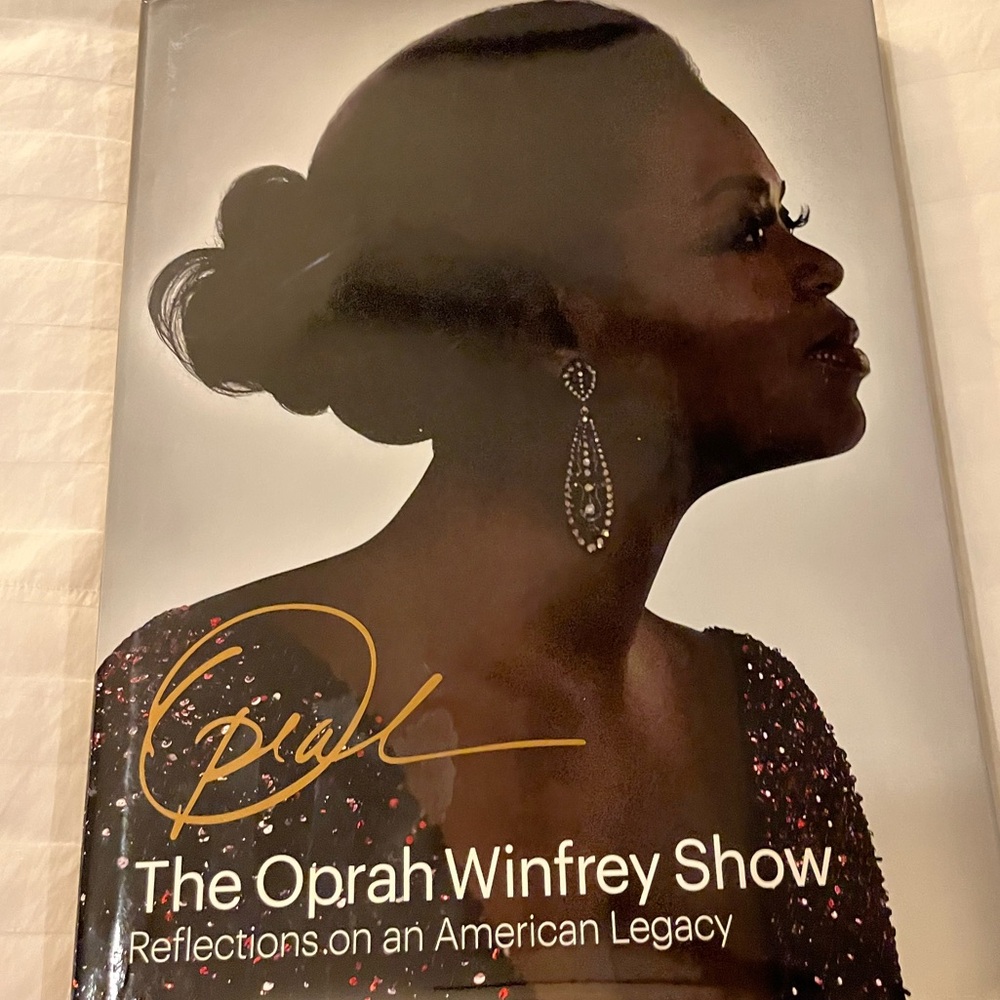 The Oprah Winfrey Show Book 13” x 10” hardback 
Author, Deborah Davis